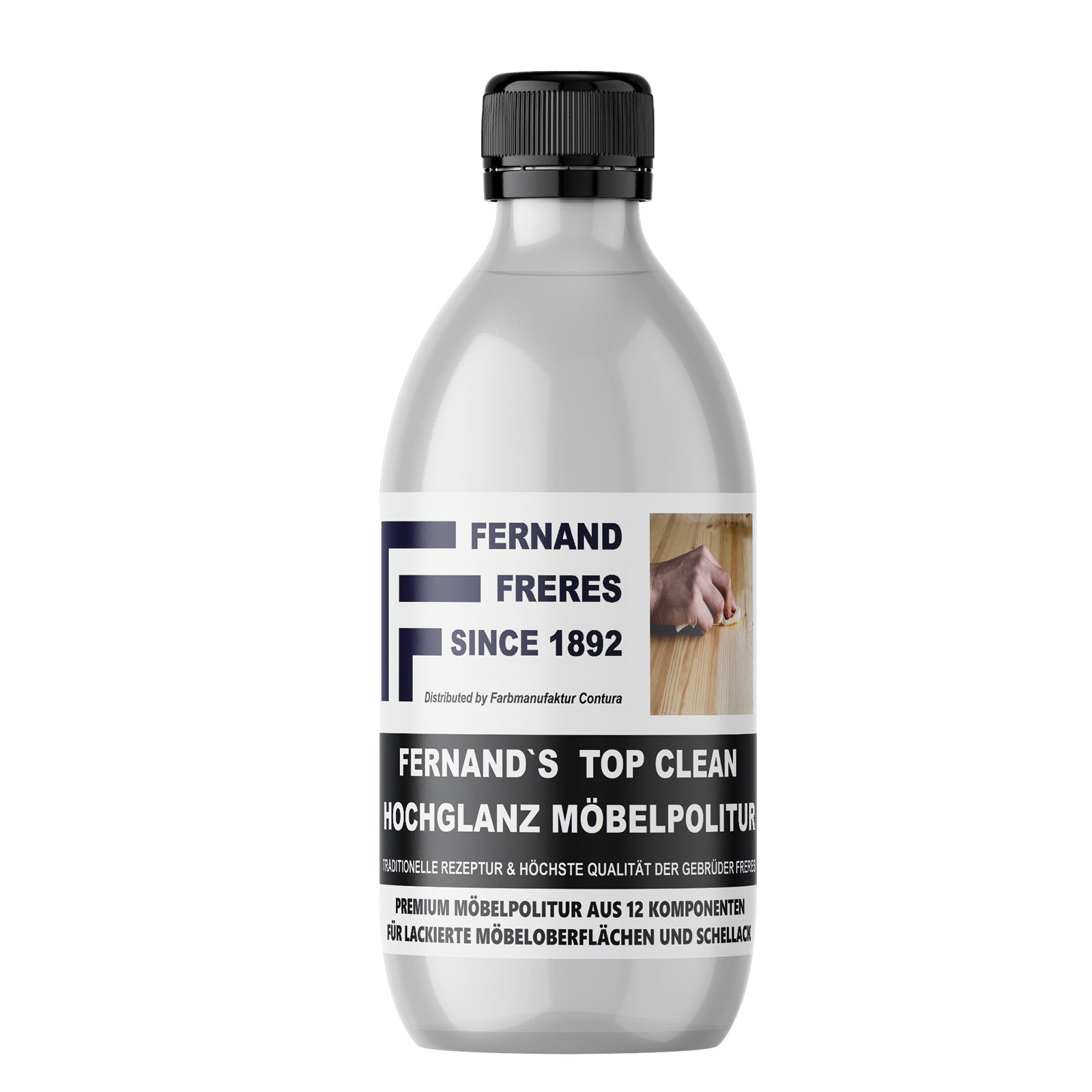 Contura Fernand Freres Hochglanz Möbelpolitur für Schellackpolitur & Lack