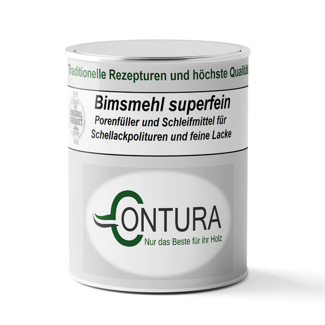 Contura Premium Bimsmehl Schellack Grundierung Schleifmehl Politur - Farbmanufaktur Contura Berkemeier - Farbmanufaktur Contura Berkemeier