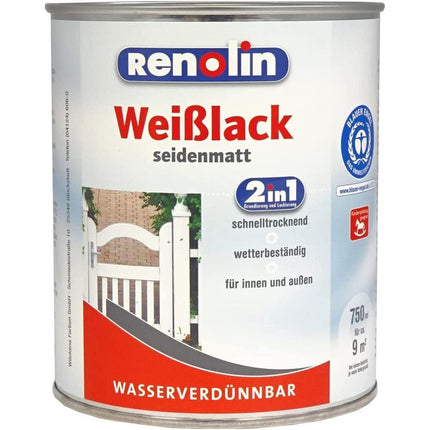 Renolin Weisslack seidenmatt - Farbmanufaktur Contura Berkemeier - Wilckens