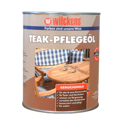 Wilckens Teak-Pflegeöl 1 Liter - Farbmanufaktur Contura Berkemeier - Wilckens