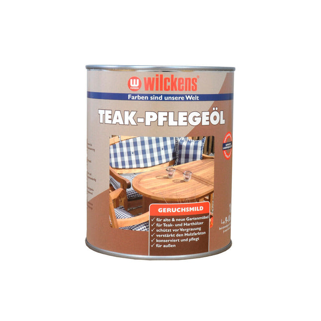 Wilckens Teak-Pflegeöl 1 Liter - Farbmanufaktur Contura Berkemeier - Wilckens
