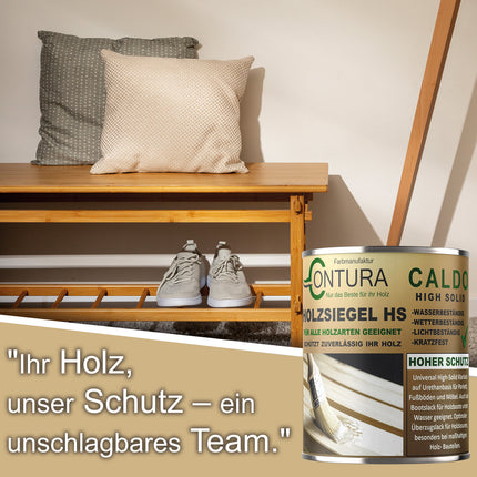 Holzsiegel HS Holzlack Klarlack Außen Parkettlack Thekenlack Möbellack Holzschutz