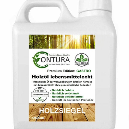 Contura Premium Lebensmittelecht Arbeitsplattenöl Holzöl Naturöl Pflegeöl - Farbmanufaktur Contura Berkemeier72517