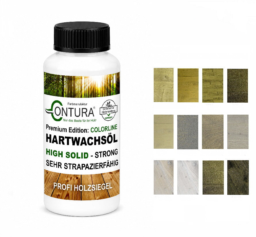 Contura FARBIGES Hartwachsöl Colorline Premium Hartwachs