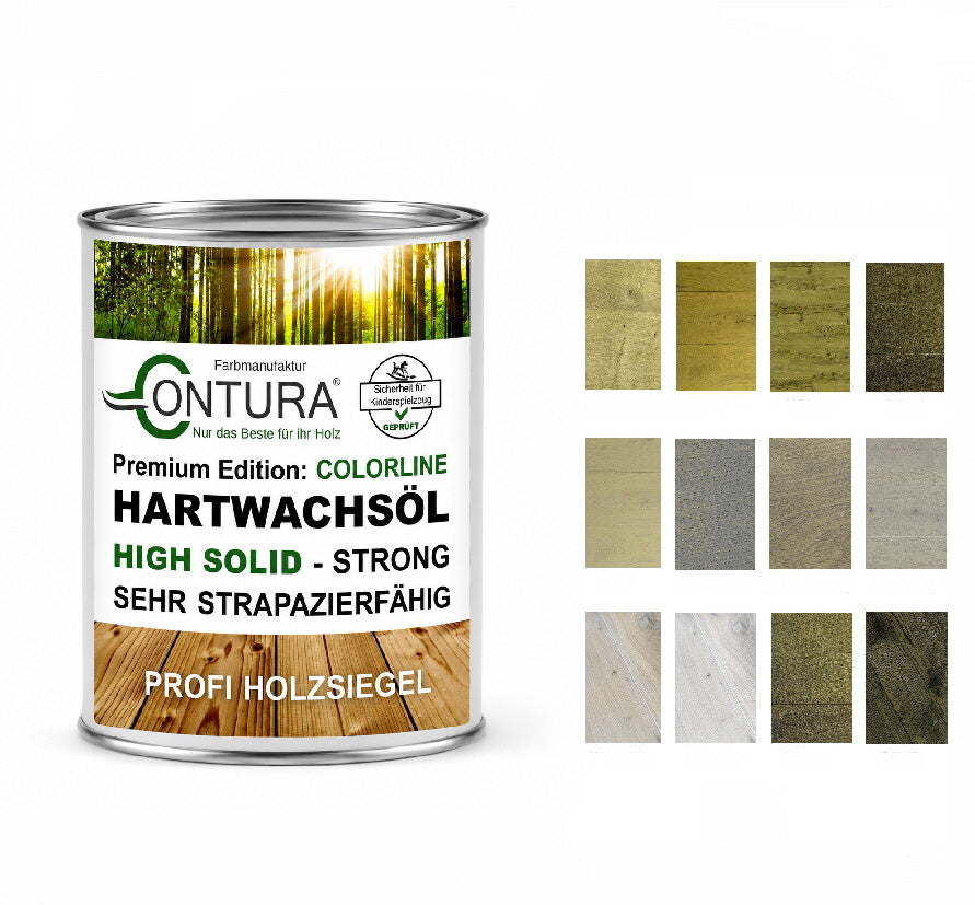 Contura FARBIGES Hartwachsöl Colorline Premium Hartwachs