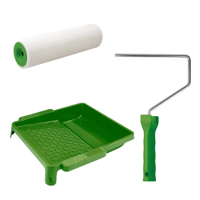 Lackierset für Parkettlack + Hartlack + Hartwachsöl Lackierrolle Lackierwalze - Farbmanufaktur Contura Berkemeier - Farben Rabe