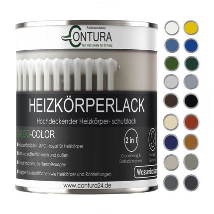 Contura Heizkörperlack WUNSCHFARBTON Heizungslack Heizkörperfarbe Heizung Farbe Radiator Metalllack - Farbmanufaktur Contura Berkemeier - Farbmanufaktur Contura Berkemeier