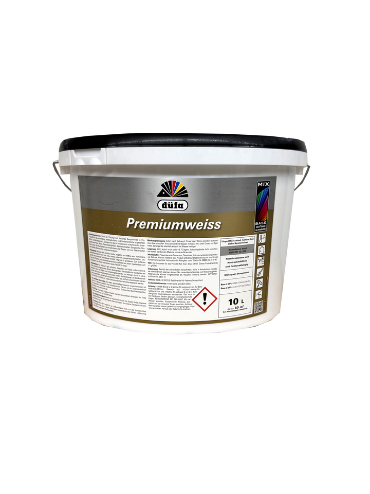 DÜFA Wandfarbe Premiumweiss MIX Wunschfarbton Innenfarbe - Farbmanufaktur Contura Berkemeier - Farbmanufaktur Contura Berkemeier