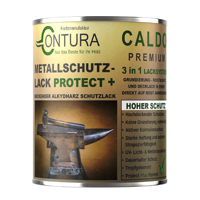 Contura 3 in 1 Rostschutzfarbe Metallschutzlack GLÄNZEND RAL Metall Lack Farbe Grundierung Rost - Farbmanufaktur Contura Berkemeier - Farbmanufaktur Contura Berkemeier
