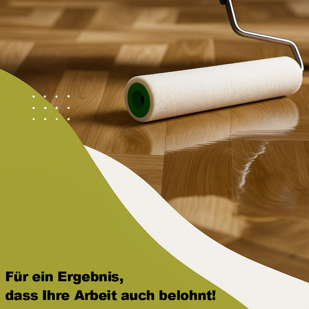 Lackierset für Parkettlack + Hartlack + Hartwachsöl Lackierrolle Lackierwalze - Farbmanufaktur Contura Berkemeier - Farben Rabe