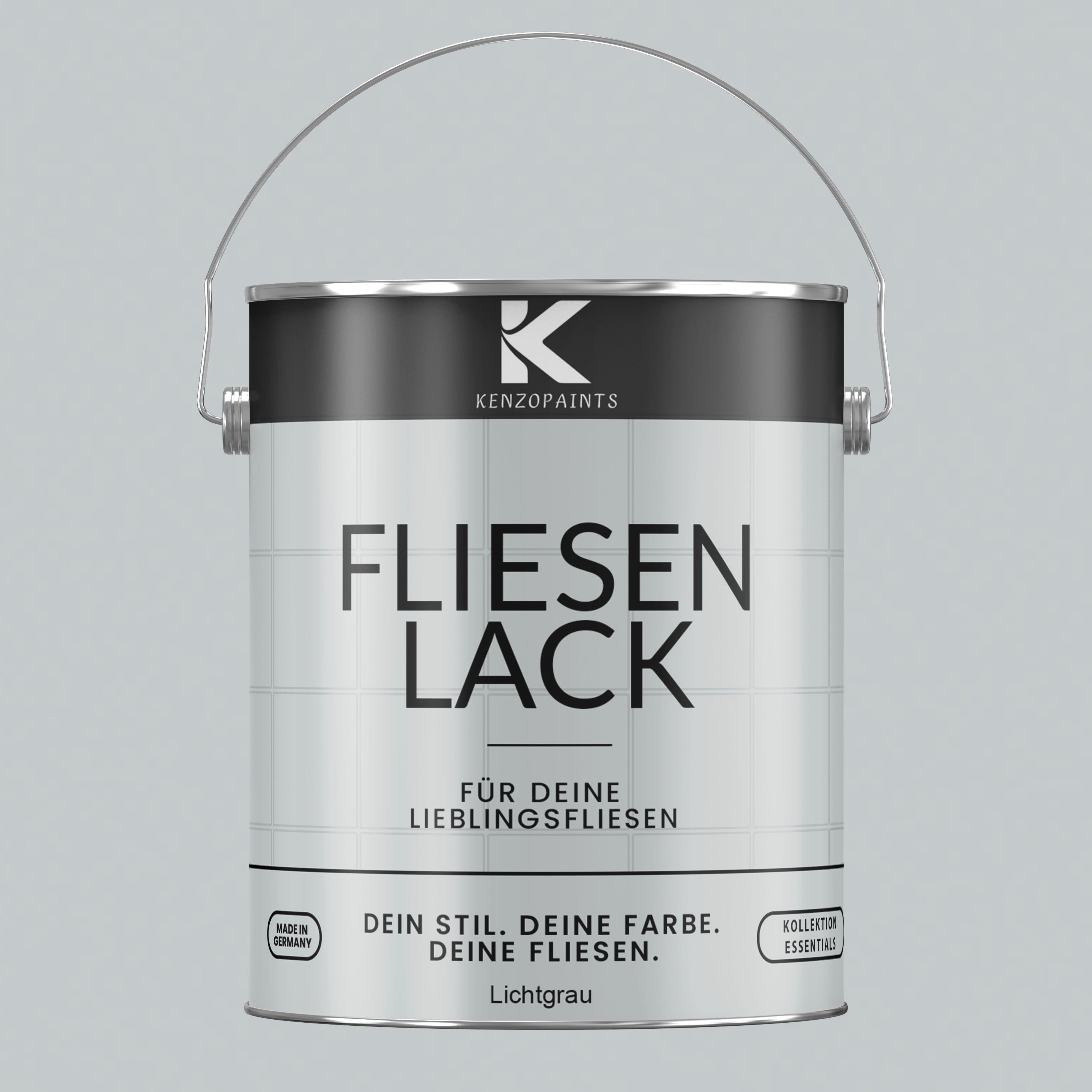 Kenzopaints Fliesenlack Fliesenfarbe - 2,5Liter - Farbmanufaktur Contura Berkemeier - Farbmanufaktur Contura Berkemeier