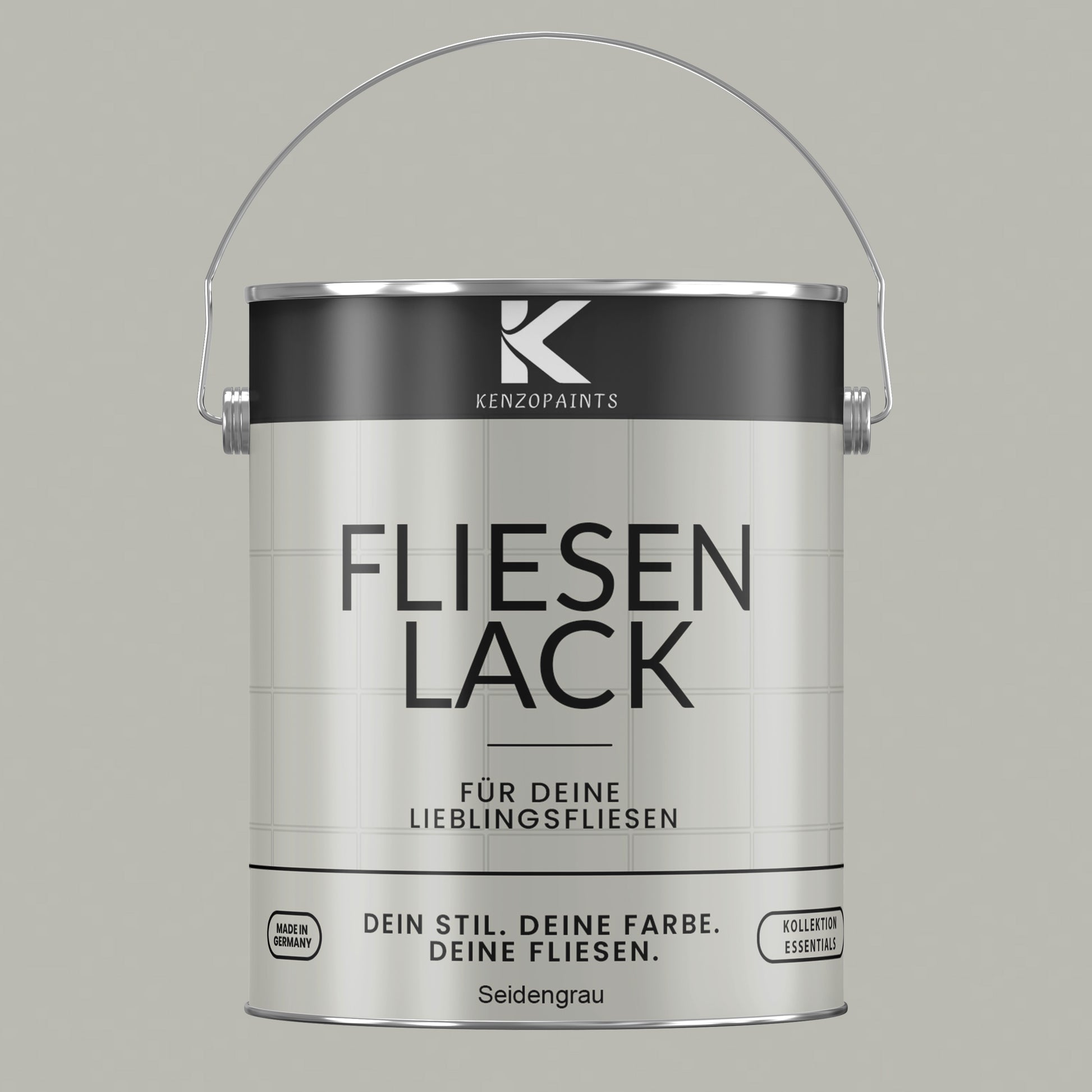 Kenzopaints Fliesenlack Fliesenfarbe - 2,5Liter - Farbmanufaktur Contura Berkemeier - Farbmanufaktur Contura Berkemeier