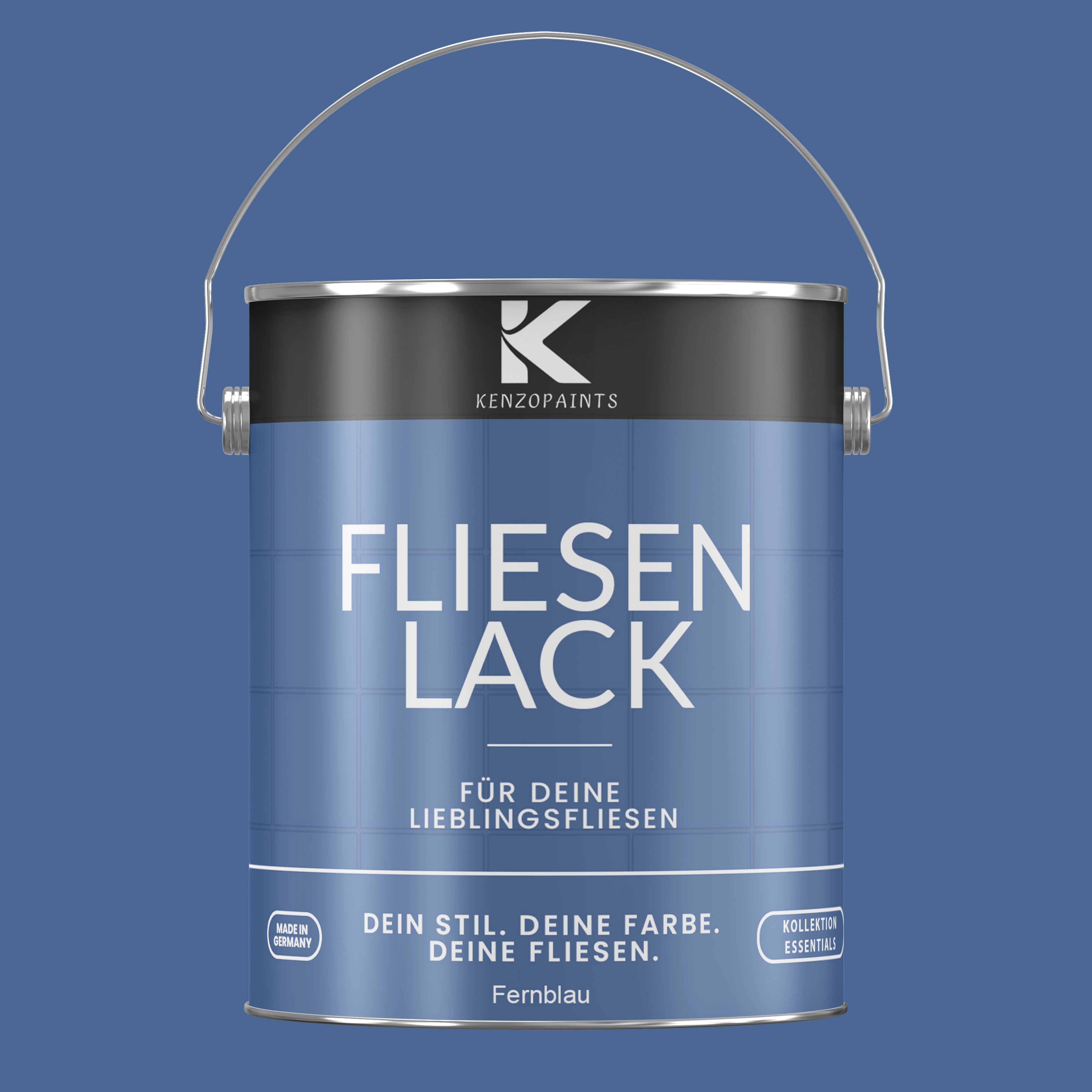 Kenzopaints Fliesenlack Fliesenfarbe - 2,5Liter - Farbmanufaktur Contura Berkemeier - Farbmanufaktur Contura Berkemeier