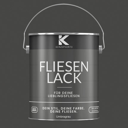 Kenzopaints Fliesenlack Fliesenfarbe - 2,5Liter