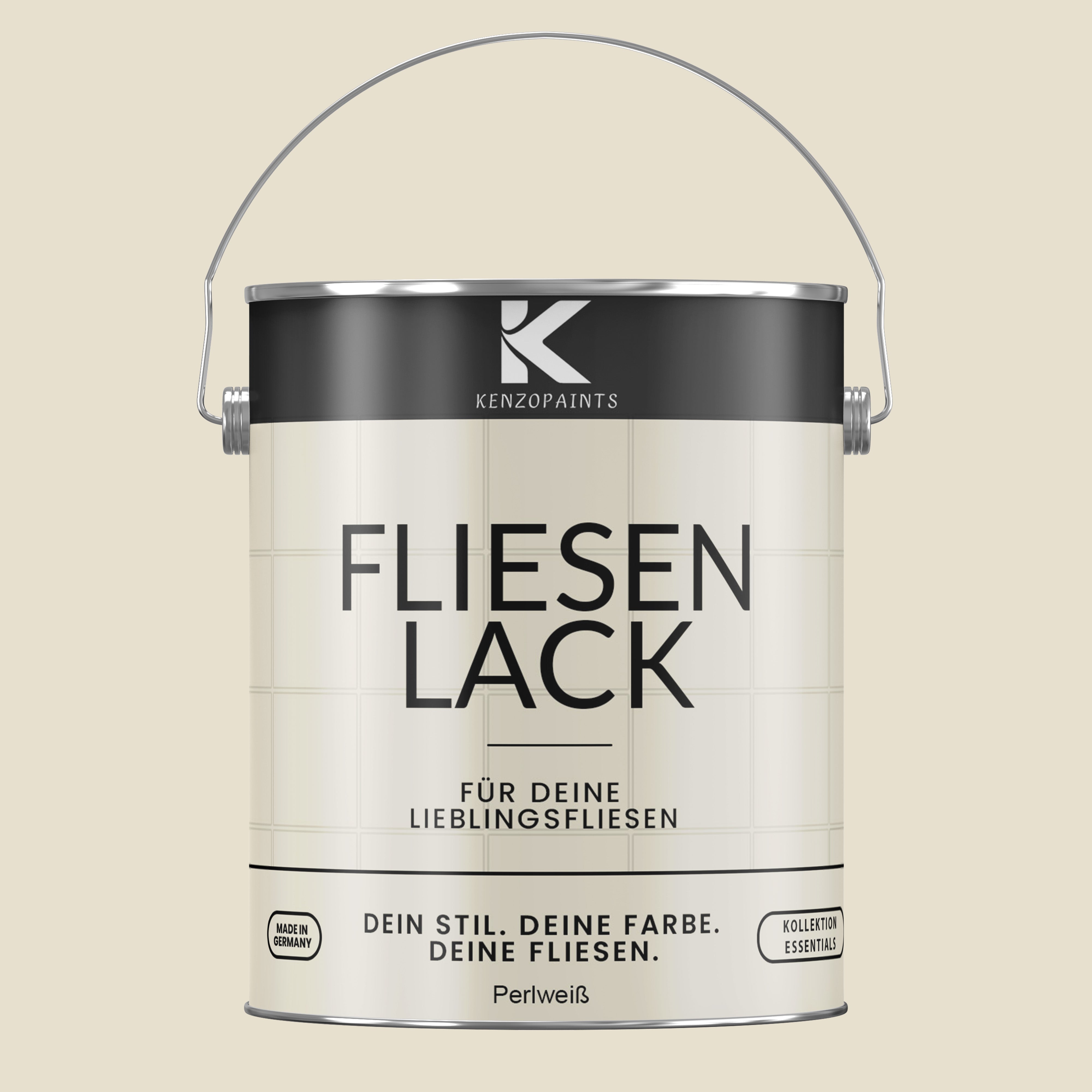 Kenzopaints Fliesenlack Fliesenfarbe - 2,5Liter - Farbmanufaktur Contura Berkemeier - Farbmanufaktur Contura Berkemeier