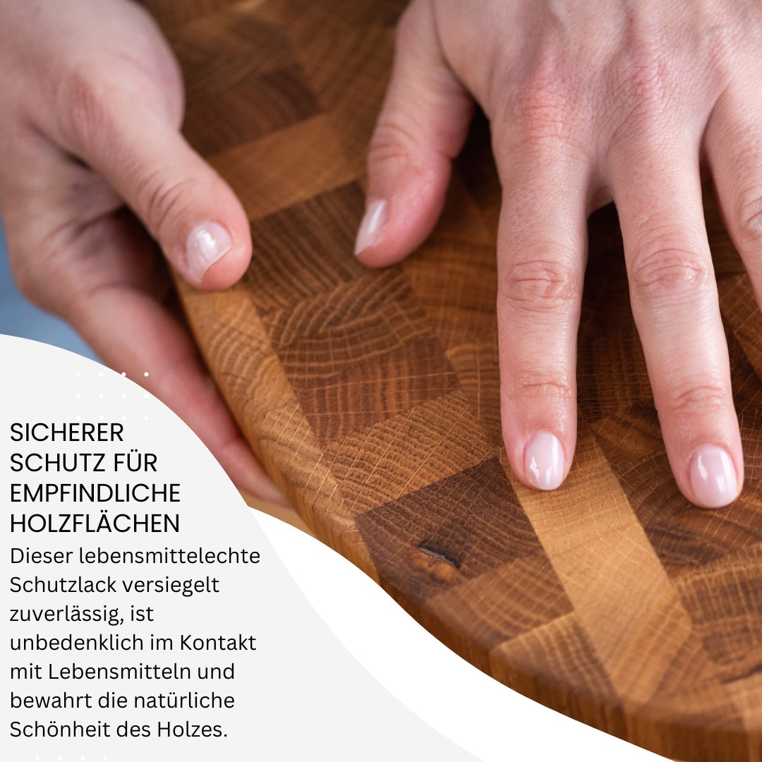 RABE Klarlack Matt Lebensmittelecht LFGB + 1935/2004 Versiegelung Möbellack Holz - Farbmanufaktur Contura Berkemeier - Farben Rabe