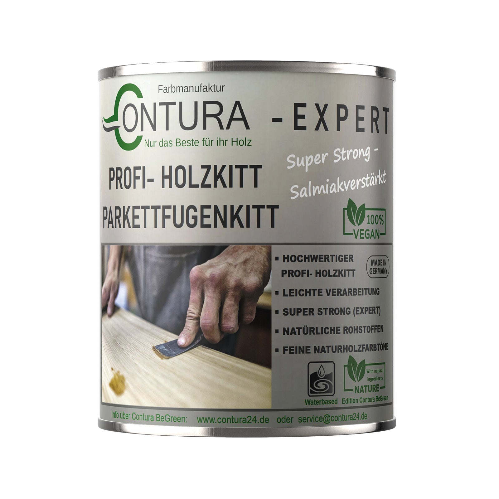 Contura Holzkitt Parkett Fugenkitt Spachtelmasse Kitt Holz Spachtel Holzpaste Knetholz - Farbmanufaktur Contura Berkemeier - Farbmanufaktur Contura Berkemeier
