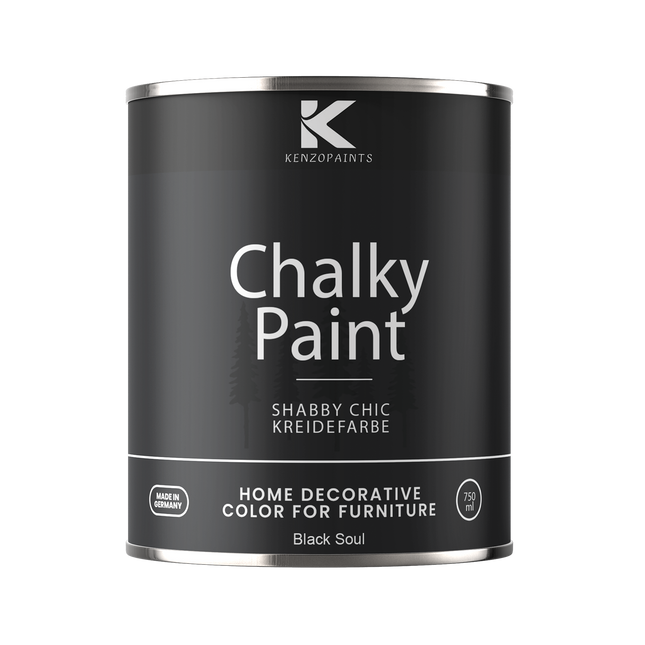Kenzopaints Chalky Paint Kreidefarbe - 750ml - Farbmanufaktur Contura Berkemeier - Farbmanufaktur Contura Berkemeier