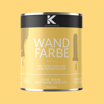 Kenzopaints Wandfarbe Innenwandfarbe Designfarbe - 750ml