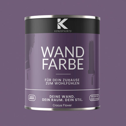 Kenzopaints Wandfarbe Innenwandfarbe Designfarbe - 750ml