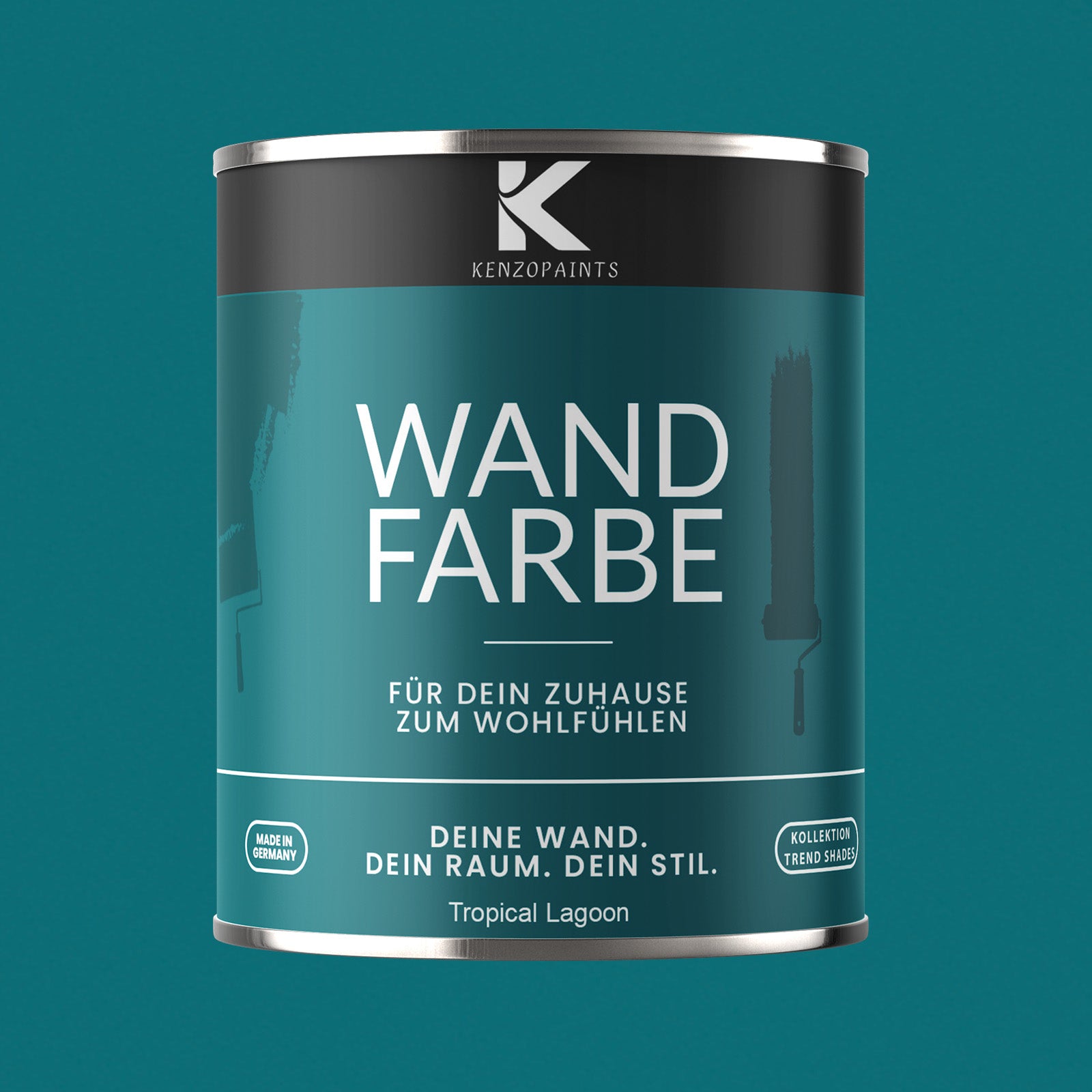 Kenzopaints Wandfarbe Innenwandfarbe Designfarbe - 10Liter - Farbmanufaktur Contura Berkemeier - Farbmanufaktur Contura Berkemeier