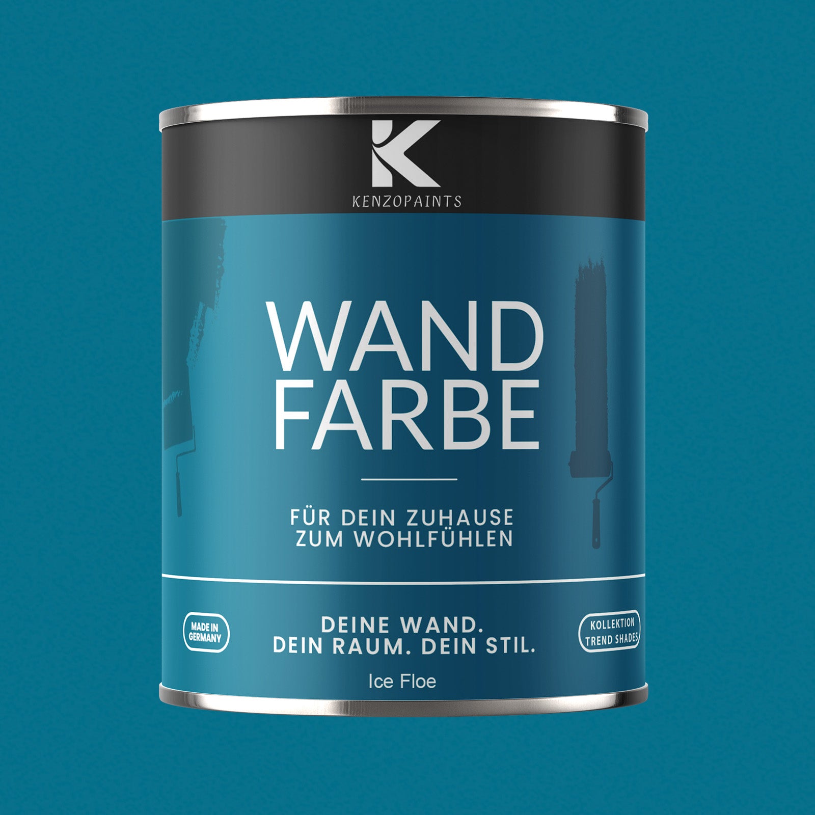 Kenzopaints Wandfarbe Innenwandfarbe Designfarbe - 10Liter - Farbmanufaktur Contura Berkemeier - Farbmanufaktur Contura Berkemeier