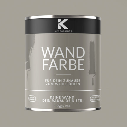 Kenzopaints Wandfarbe Innenwandfarbe Designfarbe - 750ml