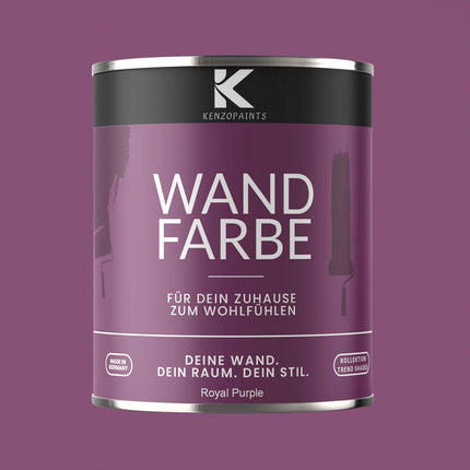 Kenzopaints Wandfarbe Innenwandfarbe Designfarbe - 750ml