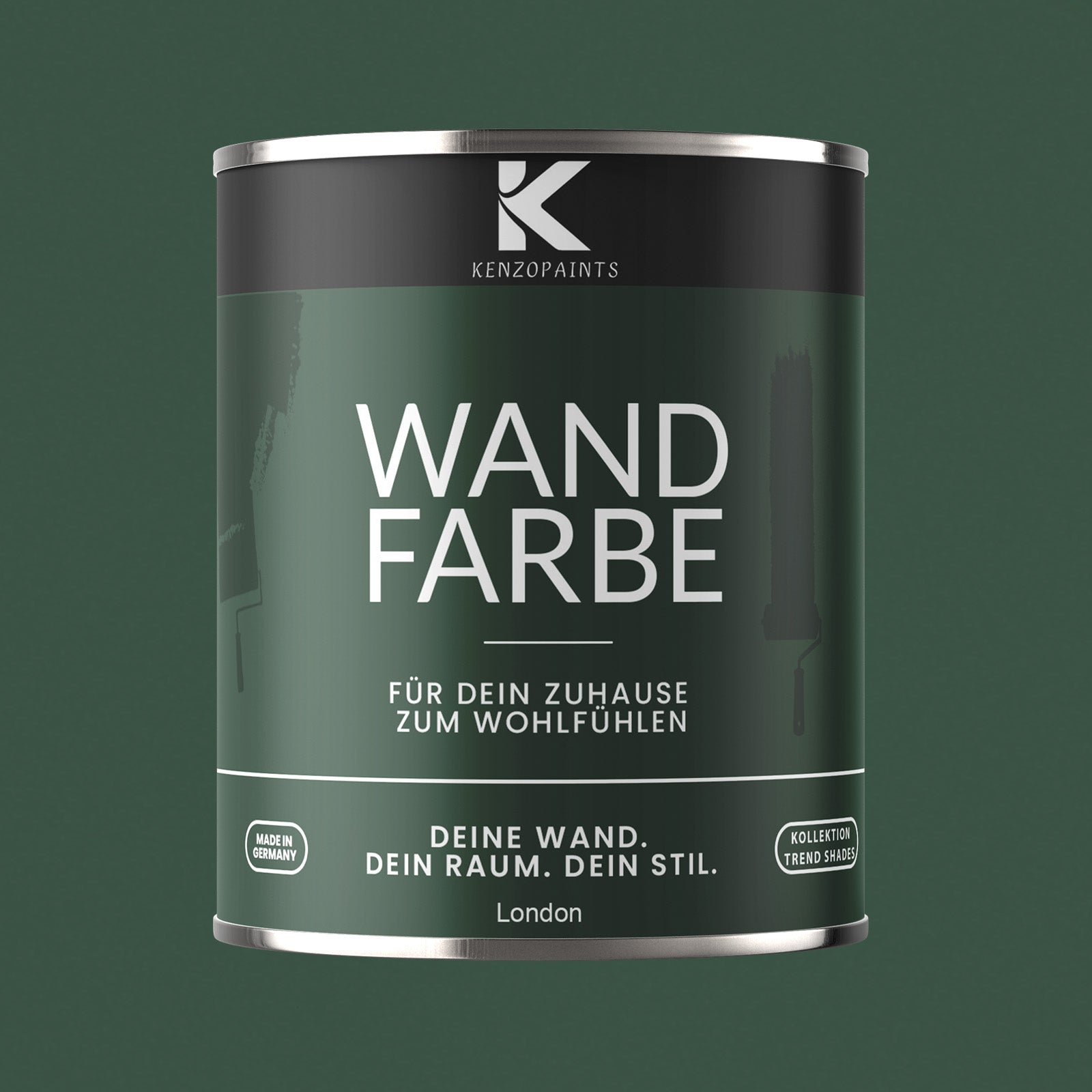 Kenzopaints Wandfarbe Innenwandfarbe Designfarbe - 10Liter - Farbmanufaktur Contura Berkemeier - Farbmanufaktur Contura Berkemeier