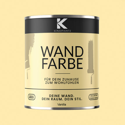 Kenzopaints Wandfarbe Innenwandfarbe Designfarbe - 750ml