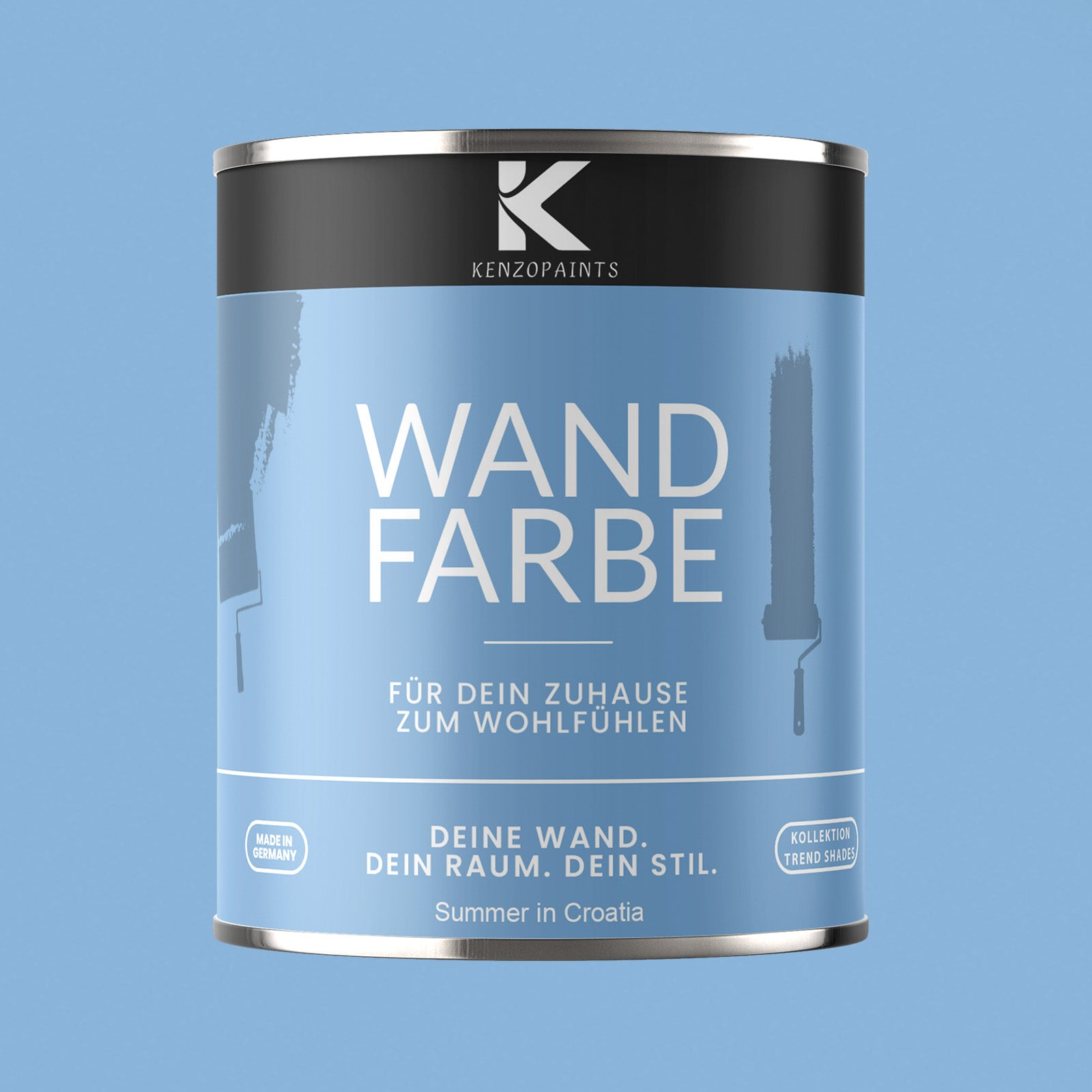 Kenzopaints Wandfarbe Innenwandfarbe Designfarbe - 10Liter - Farbmanufaktur Contura Berkemeier - Farbmanufaktur Contura Berkemeier