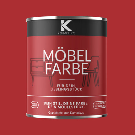Kenzopaints Möbelfarbe Möbellack Buntlack - 2,5Liter