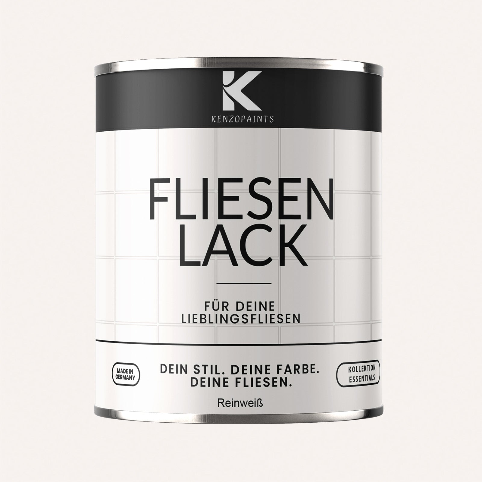 Kenzopaints Fliesenlack Fliesenfarbe - 2,5Liter - Farbmanufaktur Contura Berkemeier - Farbmanufaktur Contura Berkemeier