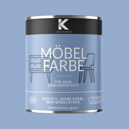 Kenzopaints Möbelfarbe Möbellack Buntlack - 2,5Liter
