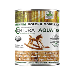 750ml. Lack für Kinderspielzeug und Kindermöbel DIN EN71/3 Klarlack - Farbmanufaktur Contura Berkemeier - Farbmanufaktur Contura Berkemeier