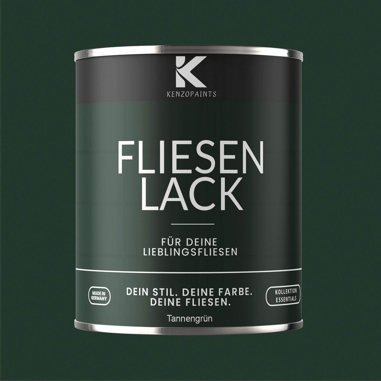 Kenzopaints Fliesenlack Fliesenfarbe - 2,5Liter - Farbmanufaktur Contura Berkemeier - Farbmanufaktur Contura Berkemeier
