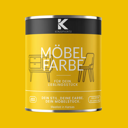 Kenzopaints Möbelfarbe Möbellack Buntlack - 2,5Liter