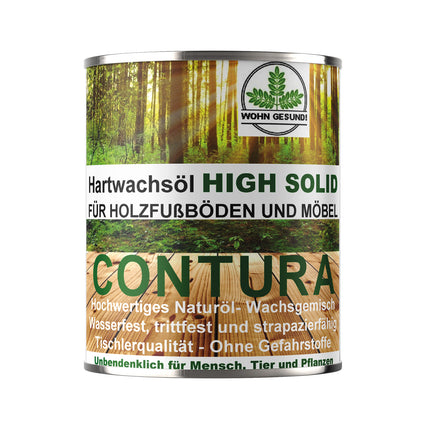 Contura Premium Hartwachsöl High Solid Holzöl Fußböden Möbel Holzschutz