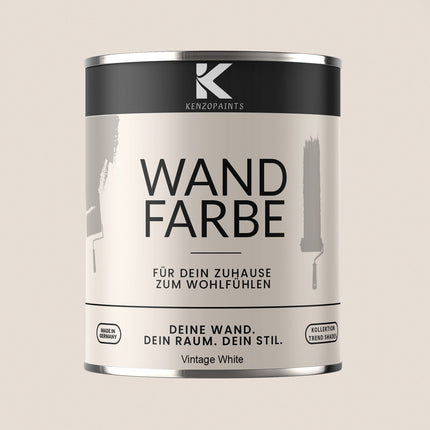 Kenzopaints Wandfarbe Innenwandfarbe Designfarbe - 750ml
