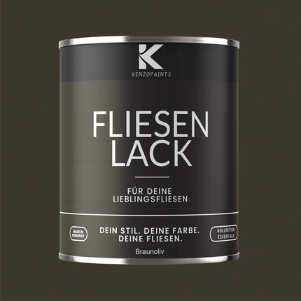 Kenzopaints Fliesenlack Fliesenfarbe - 750ml