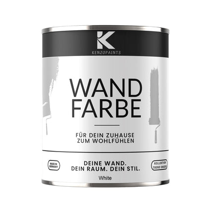 Kenzopaints Wandfarbe Innenwandfarbe Designfarbe - 750ml