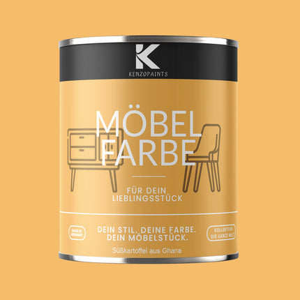 Kenzopaints Möbelfarbe Möbellack Buntlack - 2,5Liter