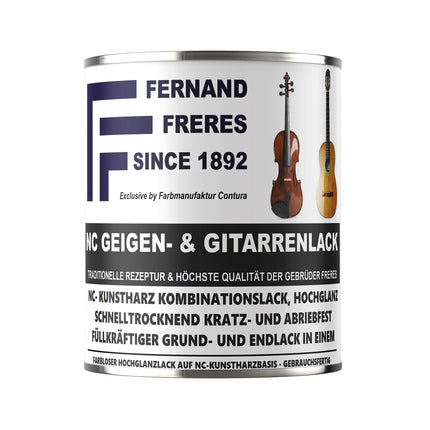 Transparent Gitarrenlack Geigenlack Antik- Geige Gitarre Lack Nitro NC - Farbmanufaktur Contura Berkemeier - Farbmanufaktur Contura Berkemeier