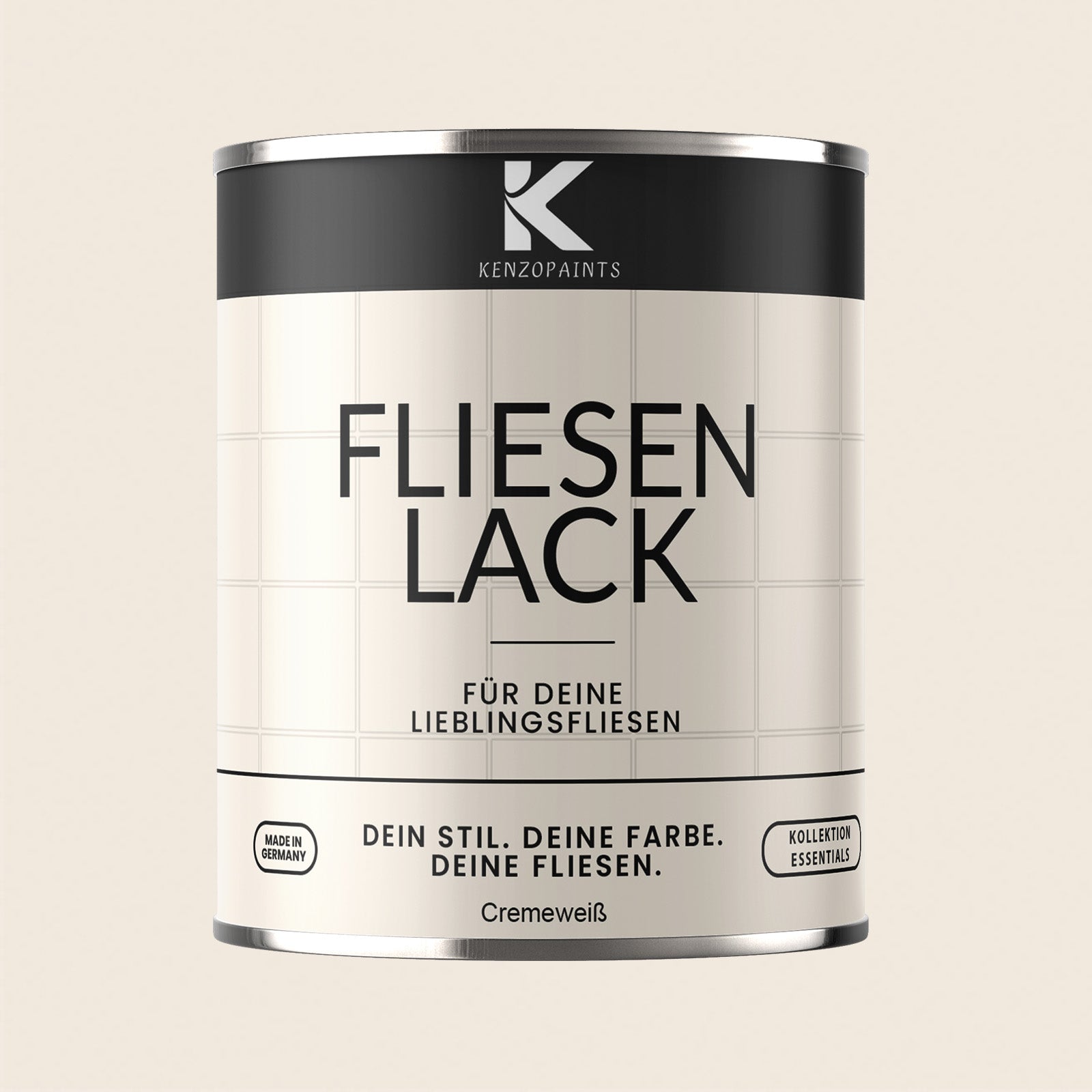 Kenzopaints Fliesenlack Fliesenfarbe - 2,5Liter - Farbmanufaktur Contura Berkemeier - Farbmanufaktur Contura Berkemeier