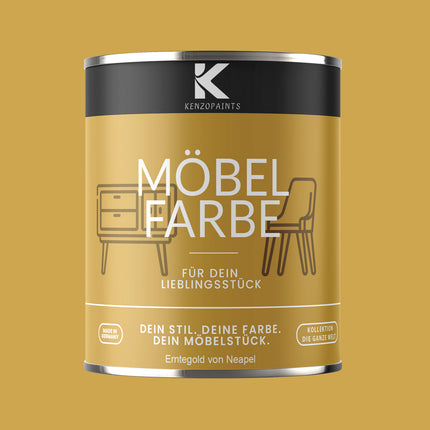 Kenzopaints Möbelfarbe Möbellack Buntlack - 2,5Liter