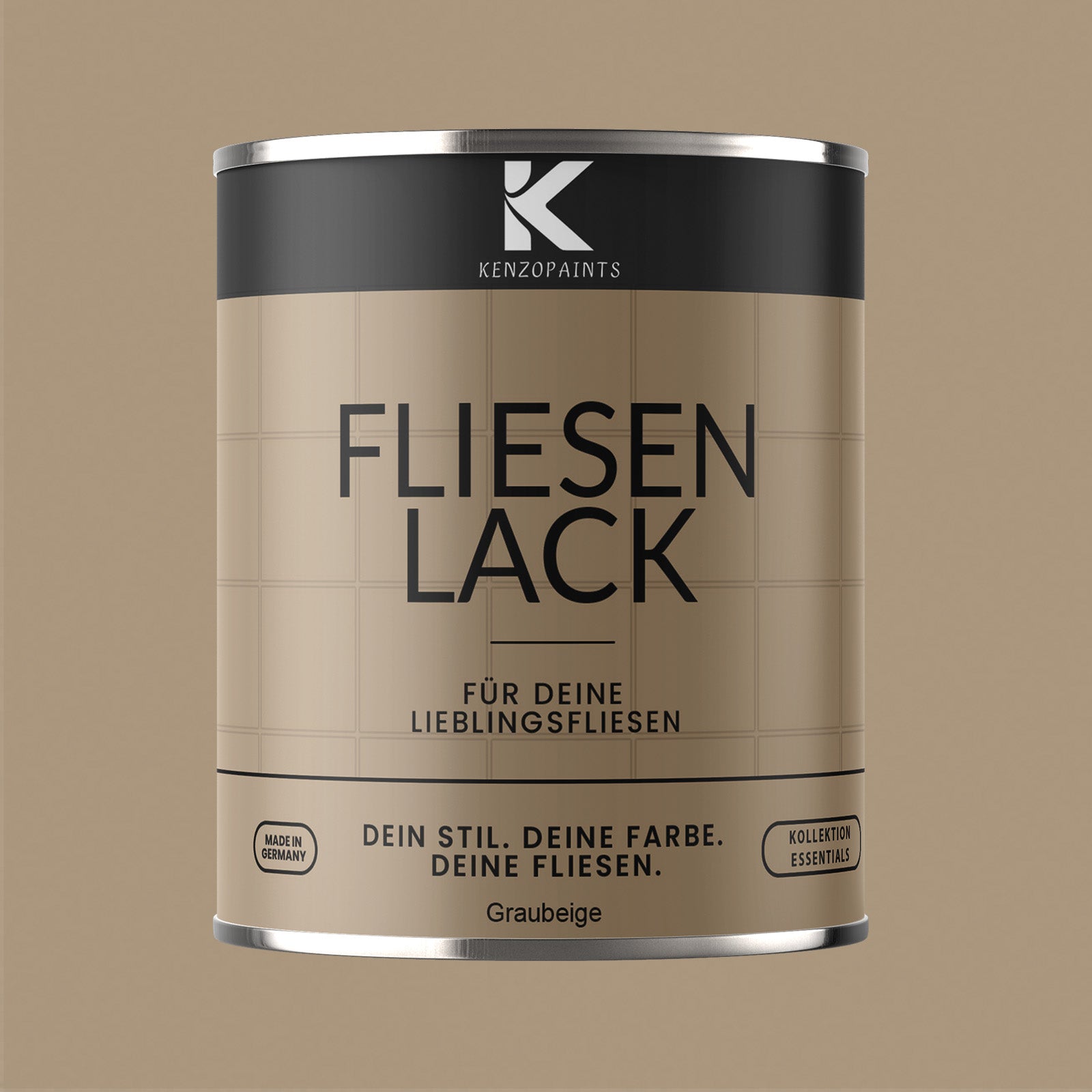 Kenzopaints Fliesenlack Fliesenfarbe - 2,5Liter - Farbmanufaktur Contura Berkemeier - Farbmanufaktur Contura Berkemeier