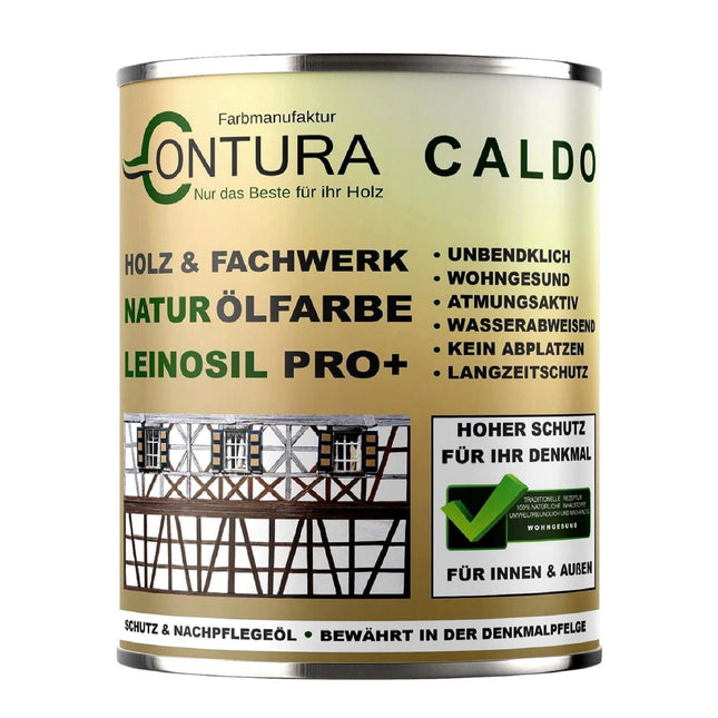-POS- Contura Bio Wetterschutzfarbe Naturöl Fachwerk Haus Ölfarbe Öko Leinölfarbe Holz Farbe - Farbmanufaktur Contura Berkemeier - Farbmanufaktur Contura Berkemeier