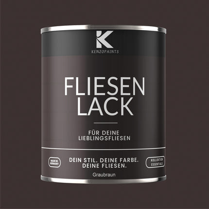 Kenzopaints Fliesenlack Fliesenfarbe - 750ml