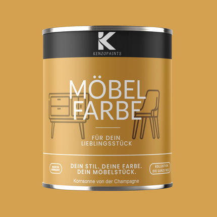 Kenzopaints Möbelfarbe Möbellack Buntlack - 2,5Liter