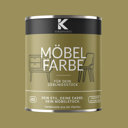 Kenzopaints Möbelfarbe Möbellack Buntlack - 2,5Liter